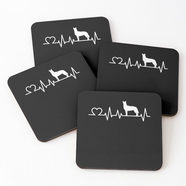 Item preview, Smooth Collie Heartbeat Collie Heart Rate Gift designed and sold by madgrfx.