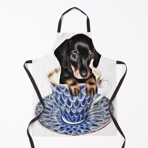 Item preview, Dachshund In A Tea Cup designed and sold by WillowsWardrobe.