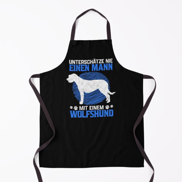 Item preview, Man with Irish Wolfhound Greyhound Owner saying designed and sold by madgrfx.