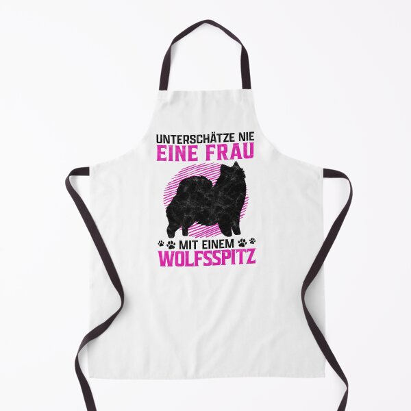 Item preview, Woman with Keeshond german spitz owner humor designed and sold by madgrfx.