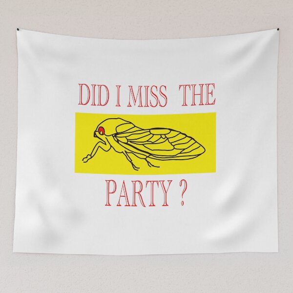 Item preview, Cicada Party in YELLOW designed and sold by EdwardMonet.