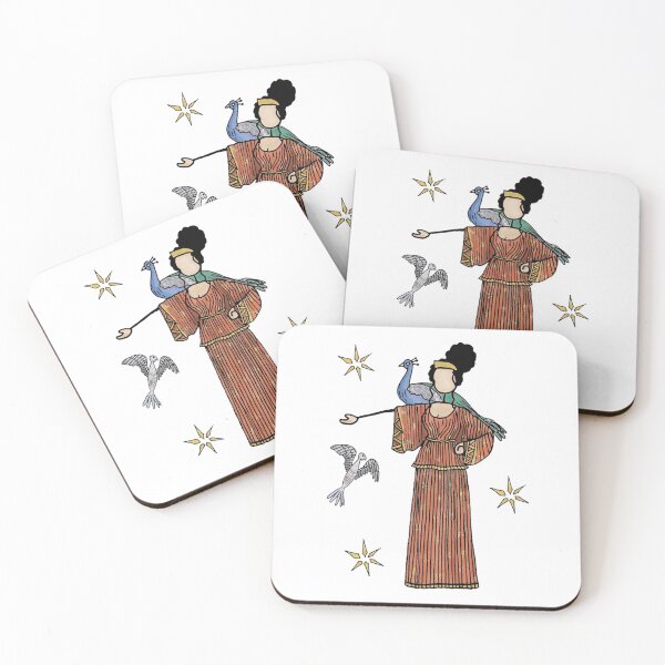Item preview, Greek Myth Comix - Hera and her cuckoo and peacock designed and sold by GreekMythComix.