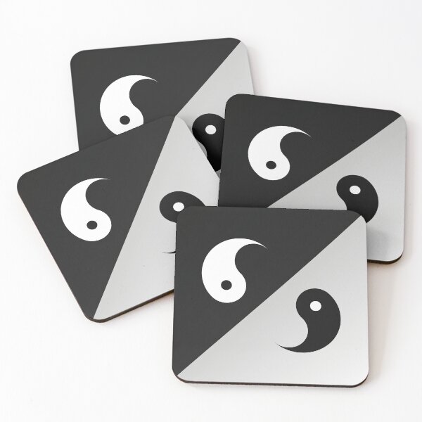 Item preview, Yin Yang Over Opposite Backgrounds designed and sold by RPMELO.