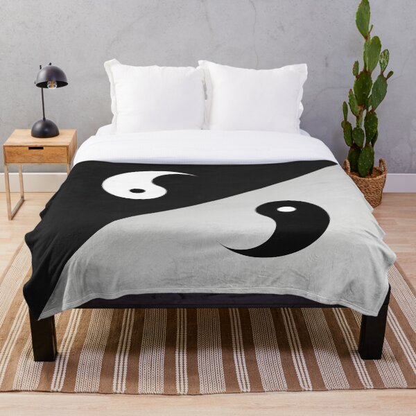 Item preview, Yin Yang Over Opposite Backgrounds designed and sold by RPMELO.