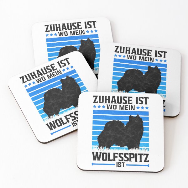 Item preview, Home is where my Keeshond is German Spitz saying designed and sold by madgrfx.