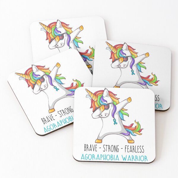 Item preview, Agoraphobia Warrior Brave Strong Fearless designed and sold by deputylove.