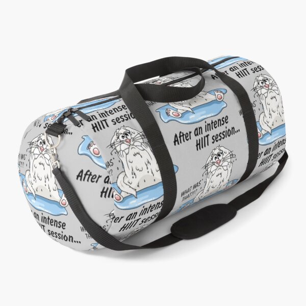 Item preview, HIIT workout intervall training funny cat designed and sold by ARTemyzz.