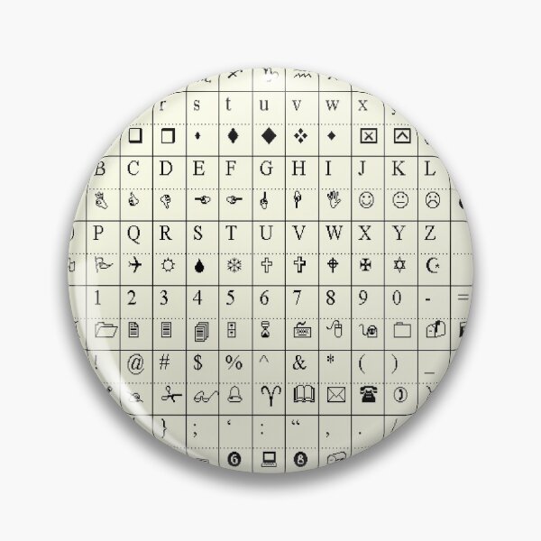Item preview, Wingdings Alphabet designed and sold by Schka.