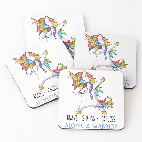 Item preview, Alopecia Warrior Brave Strong Fearless designed and sold by deputylove.