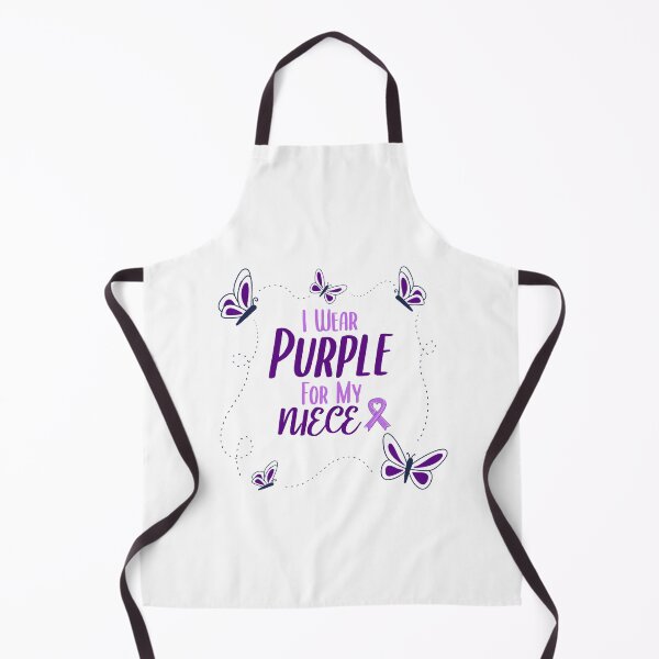 Item preview, I Wear Purple for My Niece - Alzheimer's Disease Awareness designed and sold by EMRASDesigns.