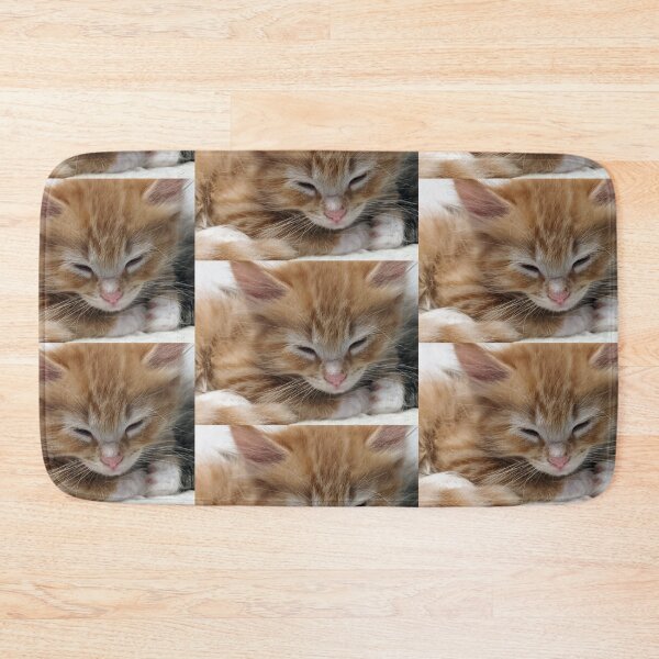 Item preview, Sleepy ginger ragdoll mainecoon kitten designed and sold by Fluffycat2020.