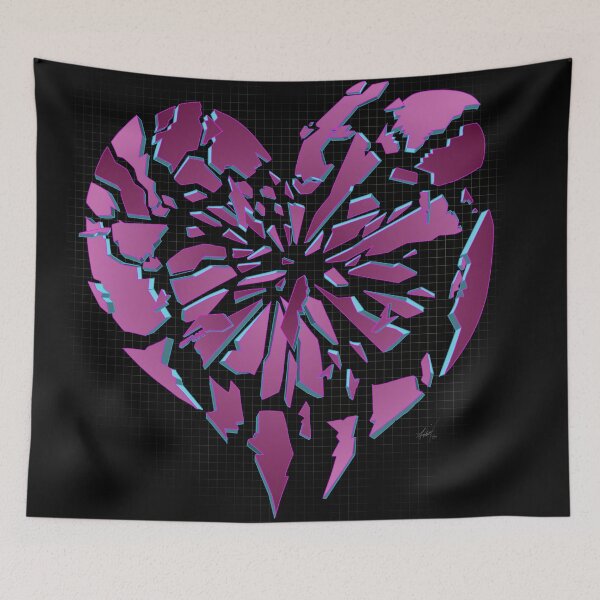 Item preview, The Broken Heart - Pink designed and sold by bolodojo.