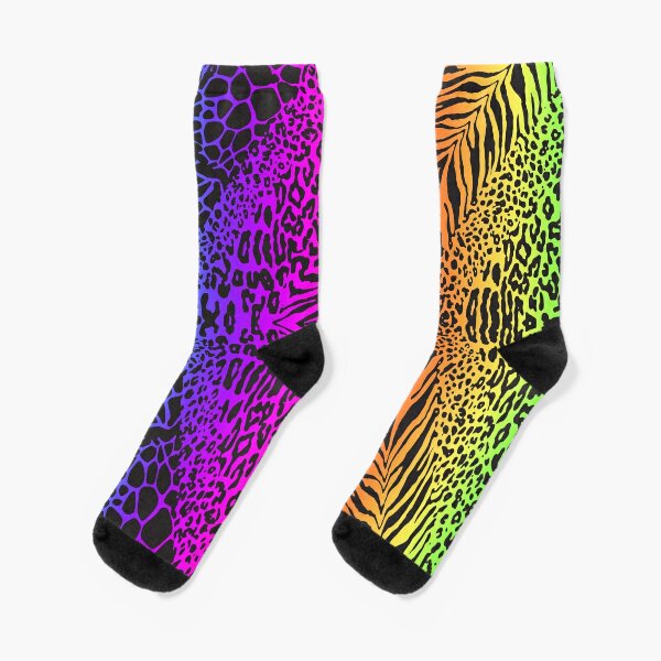 Tiger Stripe Pattern Socks