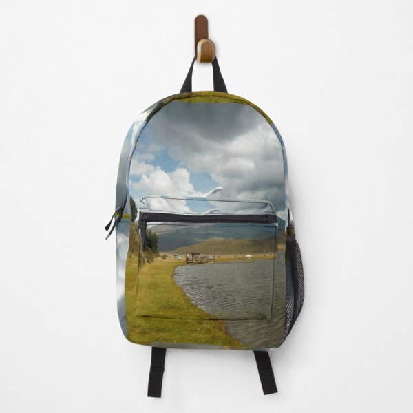 Item preview, Cloudy Cotopaxi view from Limpiopungo Lagoon designed and sold by Michelle Falcony.