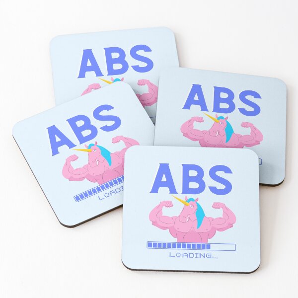 Item preview, Abs in progress unicorn designed and sold by Favegiftings1.