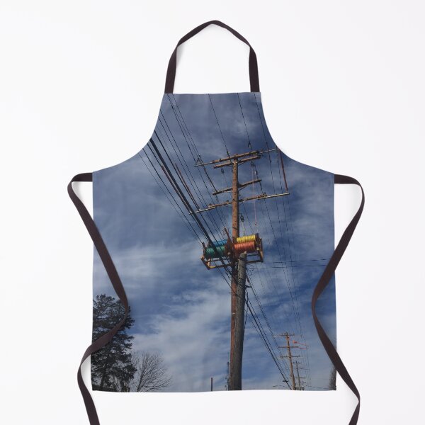 Item preview, BLUE SKY CLOUD ELECTRIC POLE  designed and sold by RetroPlaceee.