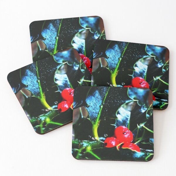 Item preview, Holly & berries designed and sold by carlisleprints.