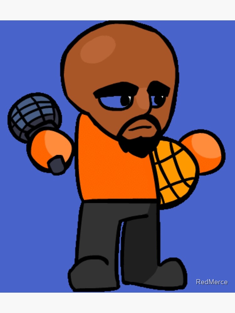 Friday Night Funkin Matt blue Póster