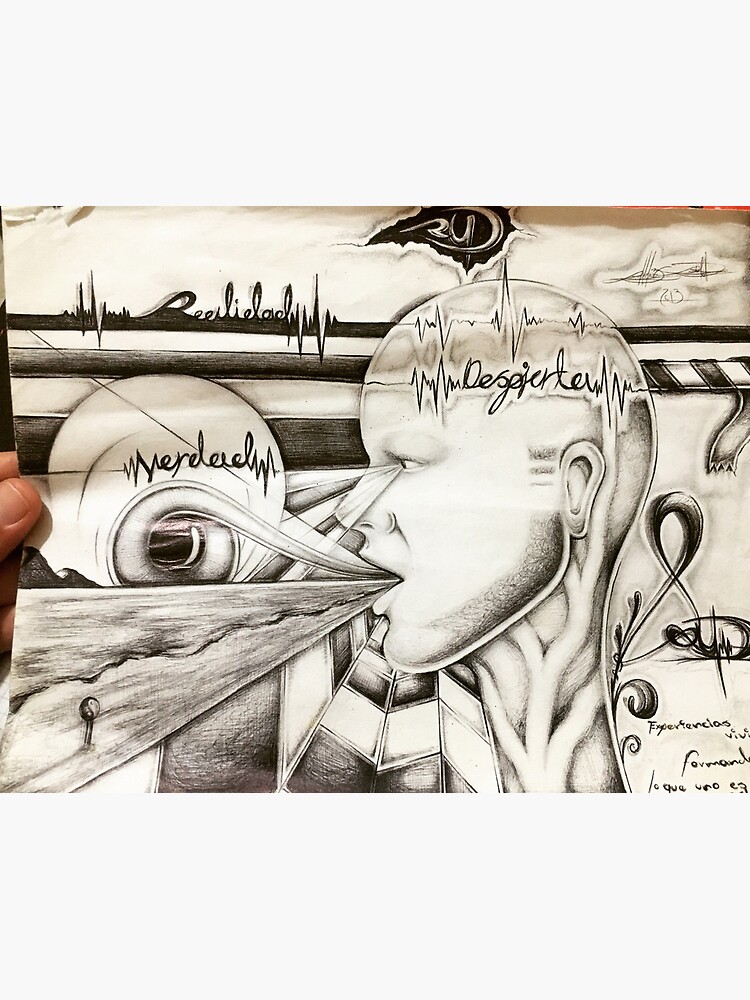 "mind, black and white" Poster by EsArtConcept | Redbubble