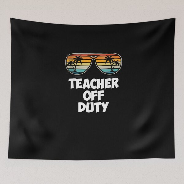 Item preview, Funny Teacher Off Duty Sunglasses Beach Sunset designed and sold by RanirO.