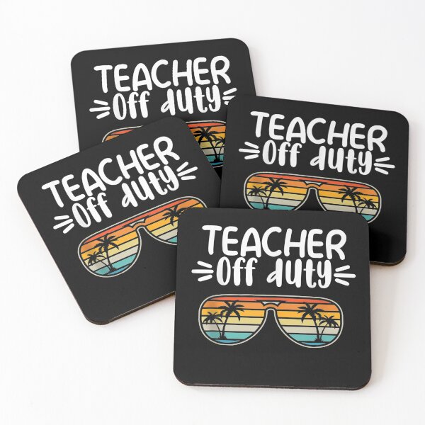 Item preview, Funny Teacher Off Duty Sunglasses Beach Sunset designed and sold by RanirO.