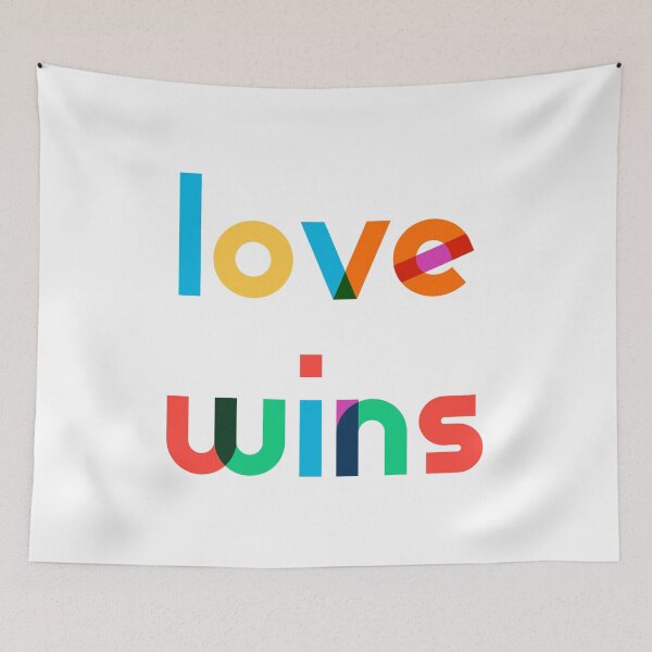 Item preview, love wins designed and sold by Paul Götze.
