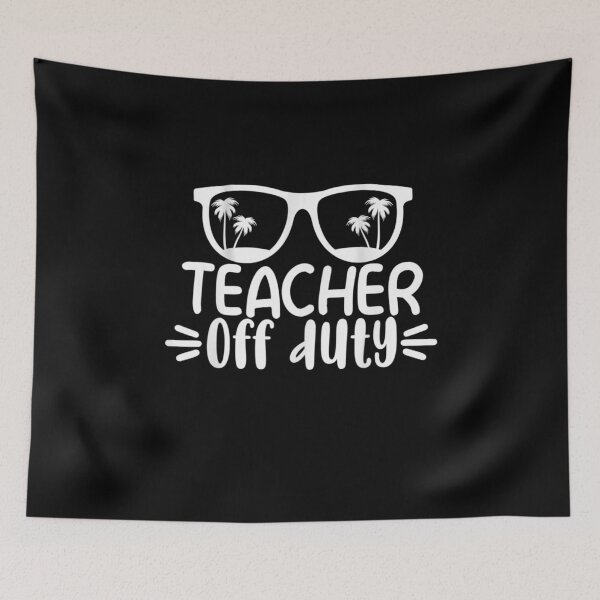 Item preview, Funny Teacher Off Duty Sunglasses Beach Sunset designed and sold by RanirO.
