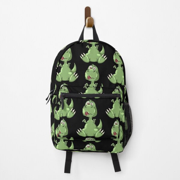 Item preview, Tyrannosaurus rex green dinosaur cartoon designed and sold by ARTemyzz.