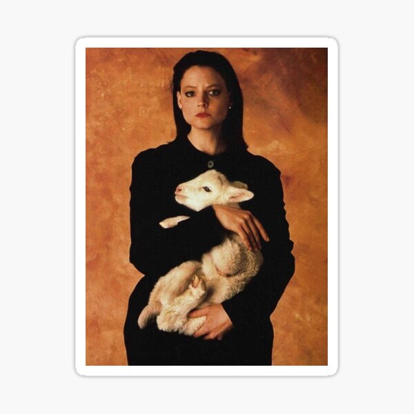 Item preview, Clarice Holding Lamb designed and sold by goodcheese.