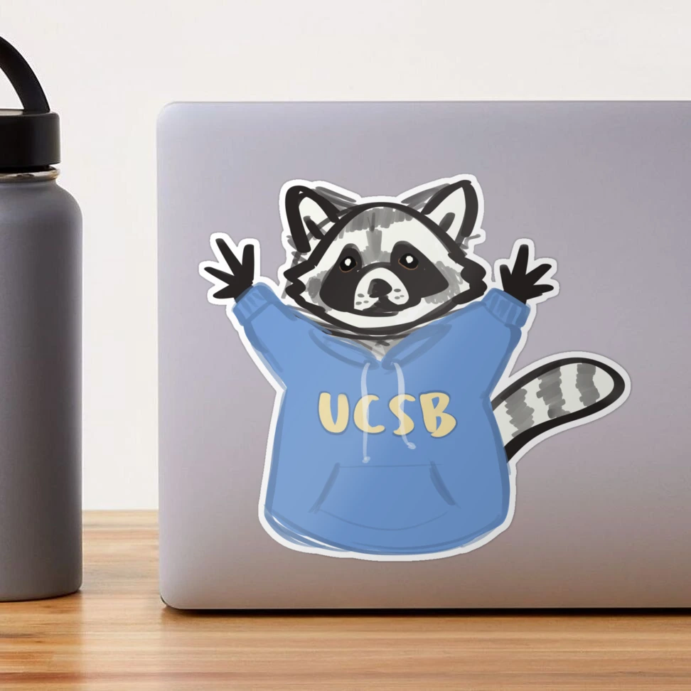 University Place Raccoon Sticker