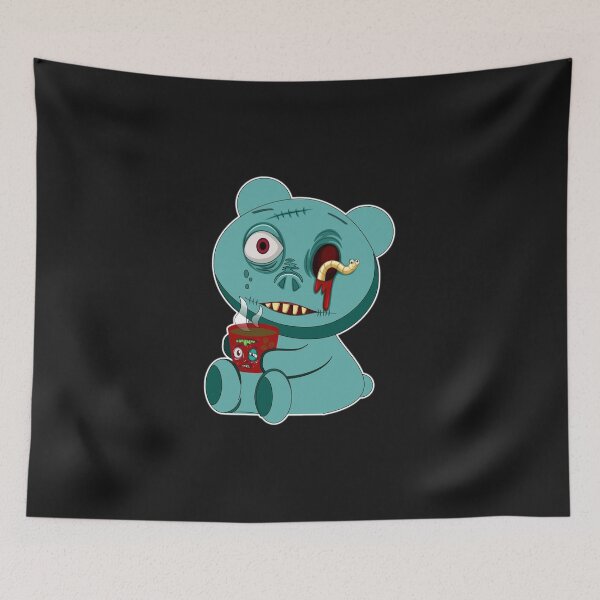 Item preview, Coffee Zombie Bear  designed and sold by oussimakh.