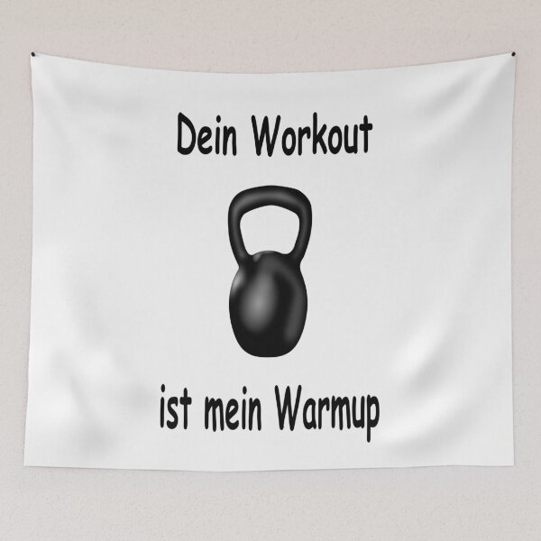 Artikelvorschau, Dein Workout ist mein Warmup! entworfen und verkauft von NT99.