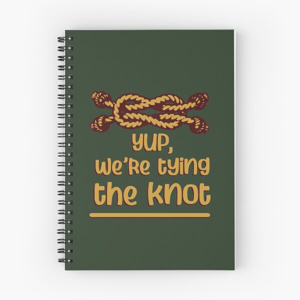 Item preview, tying the knot -engagement announcement designed and sold by sandpiperstudio.