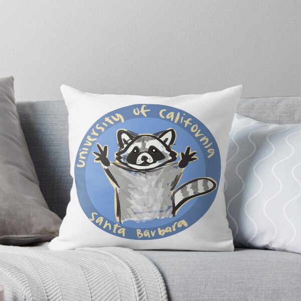 Item preview, UCSB raccoon symbol sticker designed and sold by teave.