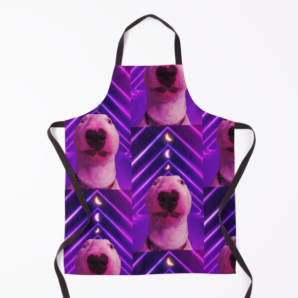 Item preview, Meme Animals Internet Neon Synthwave Dog Terrier Cute designed and sold by SATVRNAES DESIGNS.