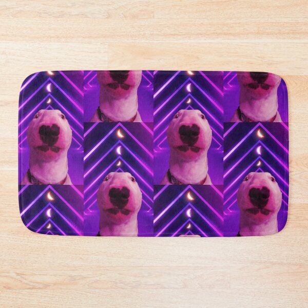 Item preview, Meme Animals Internet Neon Synthwave Dog Terrier Cute designed and sold by SATVRNAES  DESIGNS.
