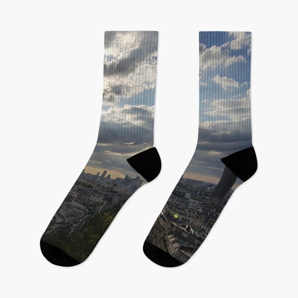 Item preview, Horizonte de París en la parte superior del arco triunfal designed and sold by Yellowsprint.