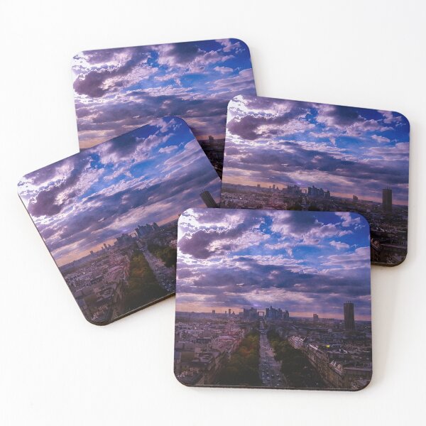 Item preview, Skyline view Paris, on top of the triumphal arch  designed and sold by Yellowsprint.