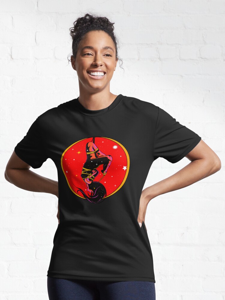 Thumbnail 6 of 7, Active T-Shirt, Starry Shibari designed and sold by SeattleShibari.