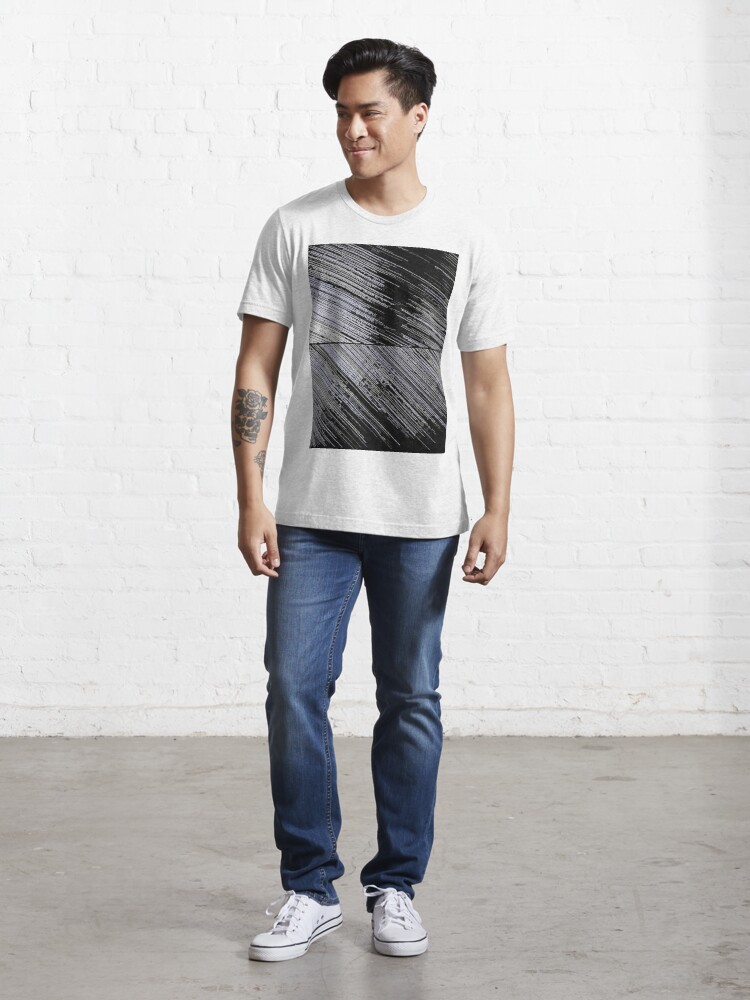 "Line Art The Scratch" T-shirt by cool-shirts | Redbubble