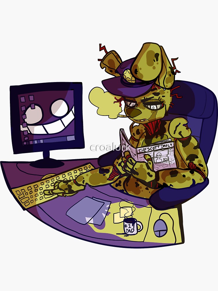 SECURITY OFFICE WITH SPRINGTRAP