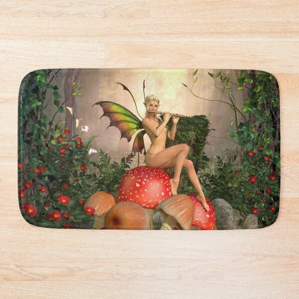 Item preview, A Fairy Concerto Flute Playing Forest Music On Mushroom designed and sold by 108dragons.