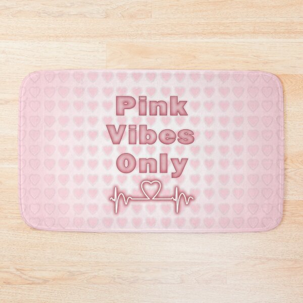 Item preview, Pink Vibes Only with Heart Beat designed and sold by Akvauter.