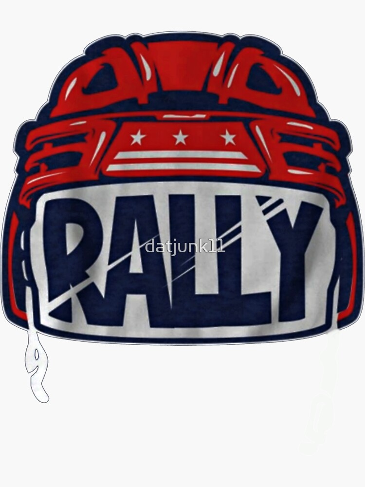 "Rally Helmet" Sticker for Sale by datjunk11 Redbubble