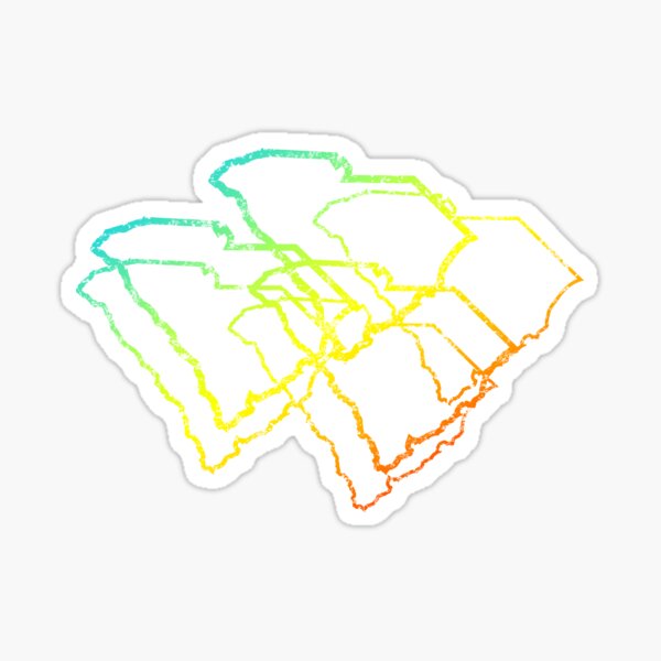 Item preview, south carolina chill blur designed and sold by chromatosis.