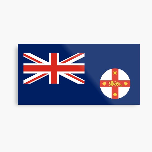 New South Wales Flag Metal Print