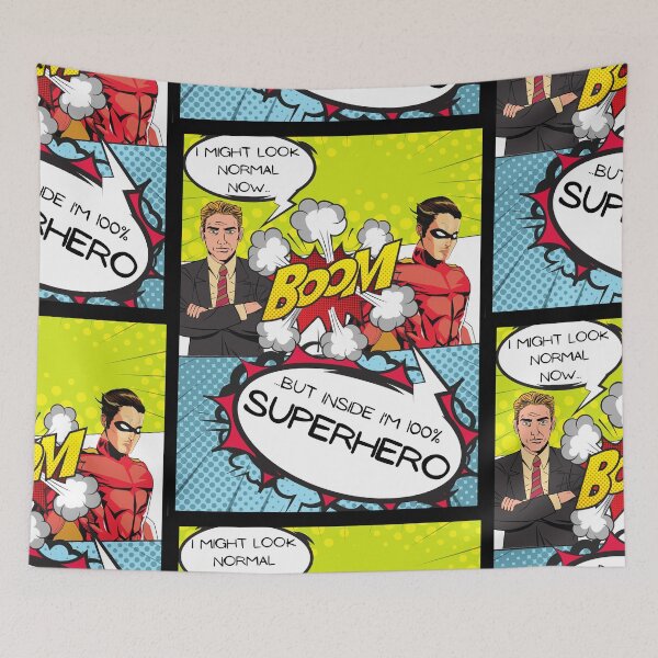 Item preview, 100% Superhero Inside designed and sold by 133DandC.