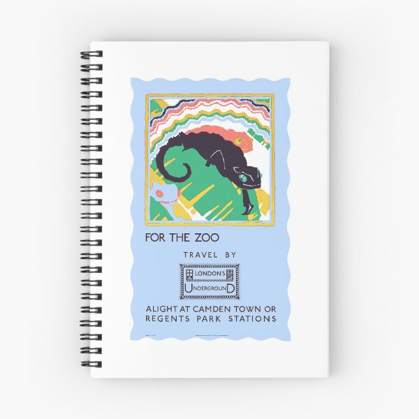 Item preview, 1922 London Underground FOR THE ZOO Poster designed and sold by retrographics.