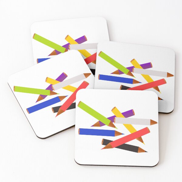 Item preview, school colored pencils designed and sold by ArtesBel.