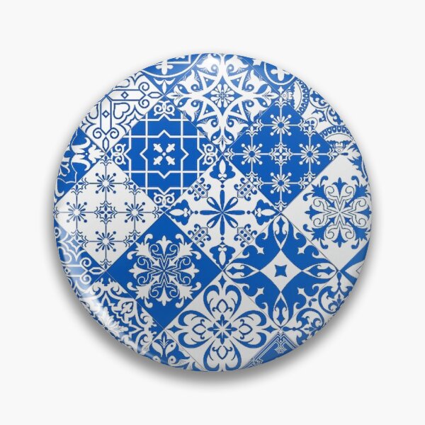 Item preview, Blue and White Portuguese Tile designed and sold by Turkdesigner.